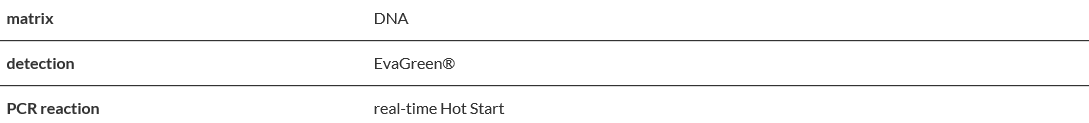 Sensitive RT HS-PCR Mix EvaGreen®_사양.PNG