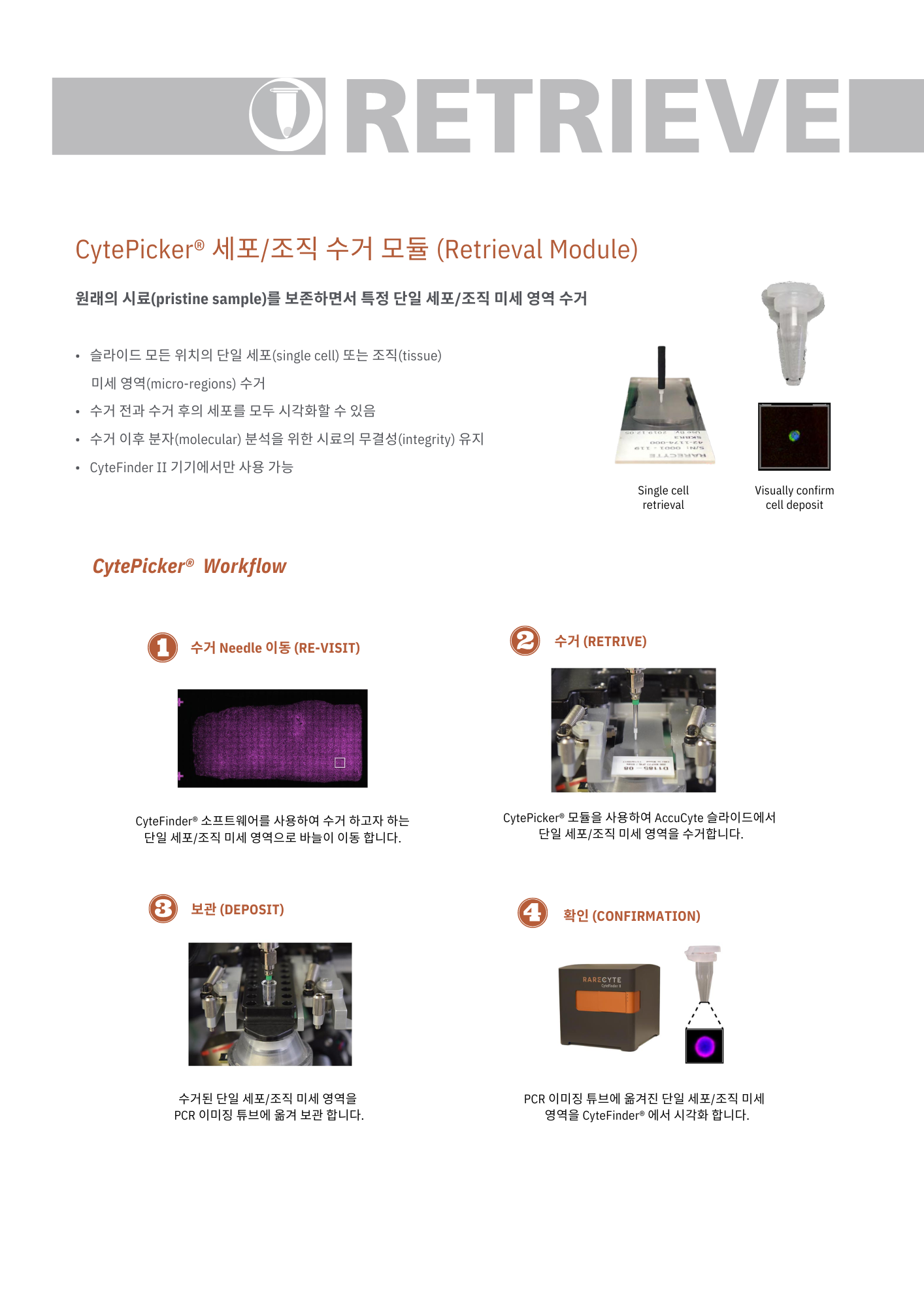 [홈페이지 제품 소개 게시용] 순환 종양 세포(CTC) 및 희소 세포(Rare Cell) 분석용 액체 생검(Liquid Biopsy) 솔루션의 사본 (1).png